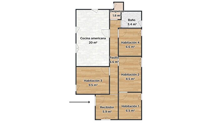 Piso en venta de 4 habitaciones, Valle de Trápagatrapagaran, Bizkaia