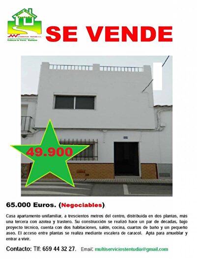 Casa en venta: Extremadura, Badajoz