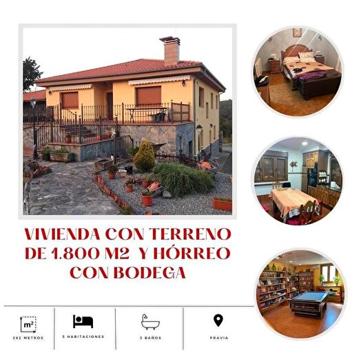 Principado de Asturias, Asturias: Casa en venta de 5 habitaciones