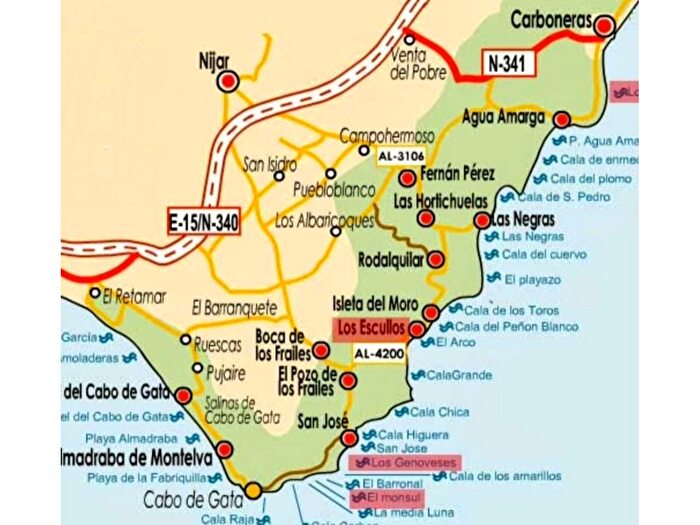 Casa en venta de 6 habitaciones, Pozo de los Frailes Presillas Albaricoques, Níjar