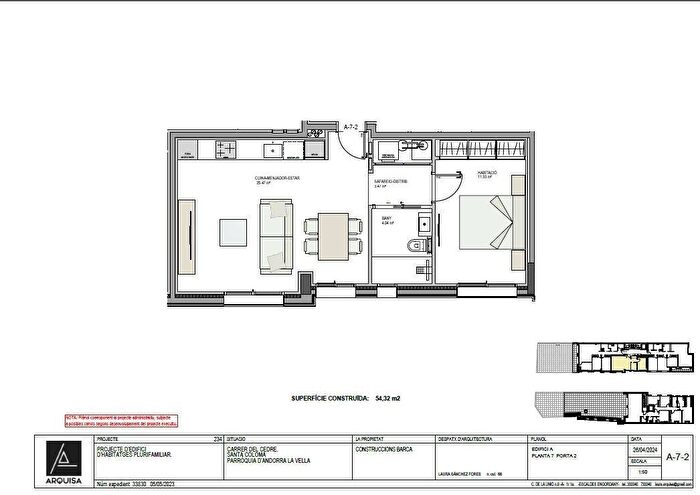 Piso de 1 habitación en venta en Andorra, Andorra