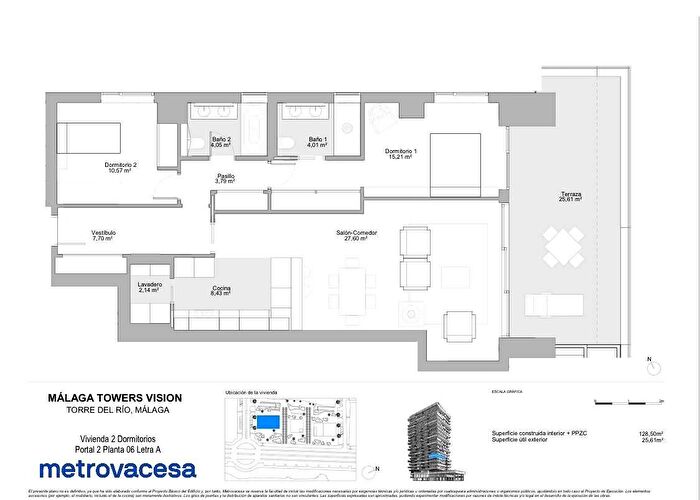 Piso de 2 habitaciones en venta en Andalucía, Málaga